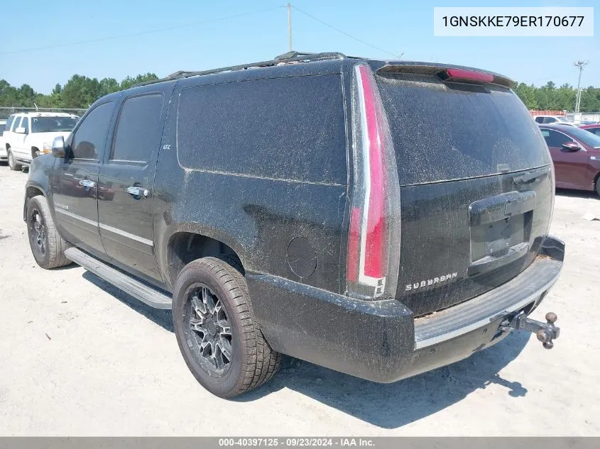 1GNSKKE79ER170677 2014 Chevrolet Suburban Ltz