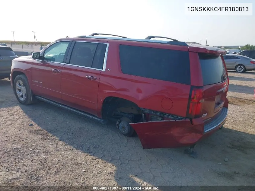 1GNSKKKC4FR180813 2015 Chevrolet Suburban K1500 Ltz