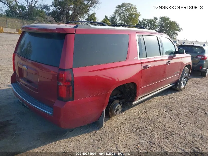 2015 Chevrolet Suburban K1500 Ltz VIN: 1GNSKKKC4FR180813 Lot: 40271907