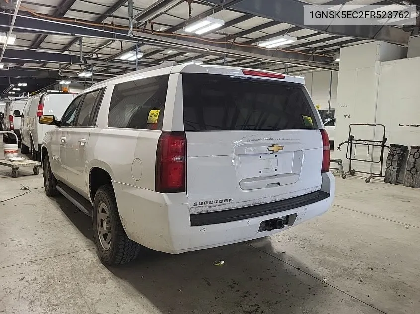 2015 Chevrolet Suburban K1500 VIN: 1GNSK5EC2FR523762 Lot: 40422452