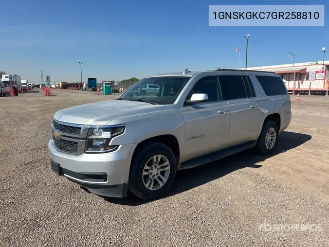 1GNSKGKC7GR258810 2016 Chevrolet Suburban 2016 Chevrolet Suburban Ls 4Wd Suv