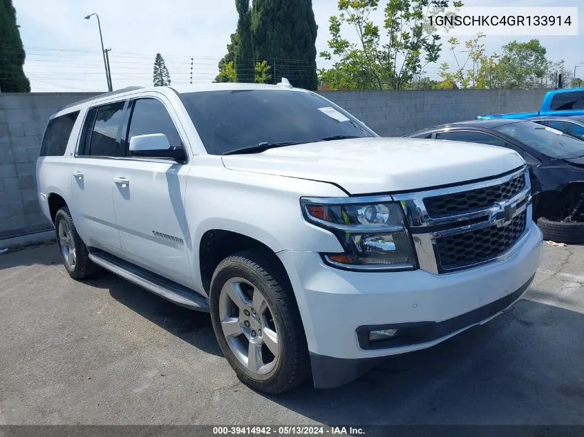 2016 Chevrolet Suburban Lt VIN: 1GNSCHKC4GR133914 Lot: 39414942