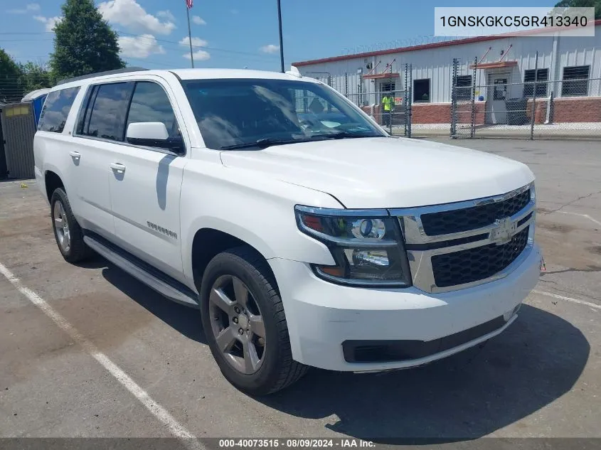 2016 Chevrolet Suburban Ls VIN: 1GNSKGKC5GR413340 Lot: 40073515