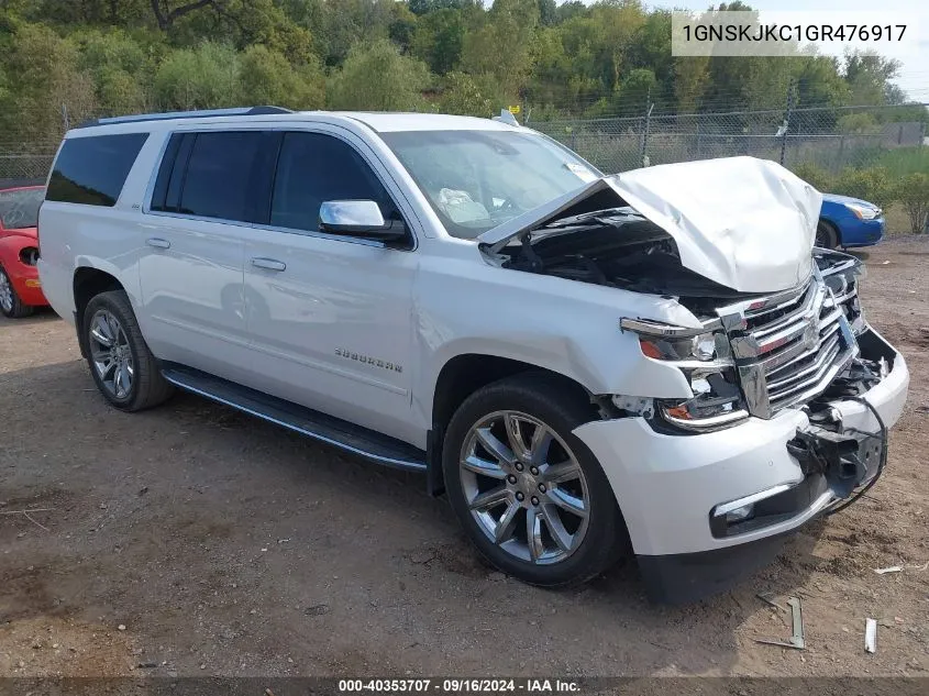 1GNSKJKC1GR476917 2016 Chevrolet Suburban Ltz