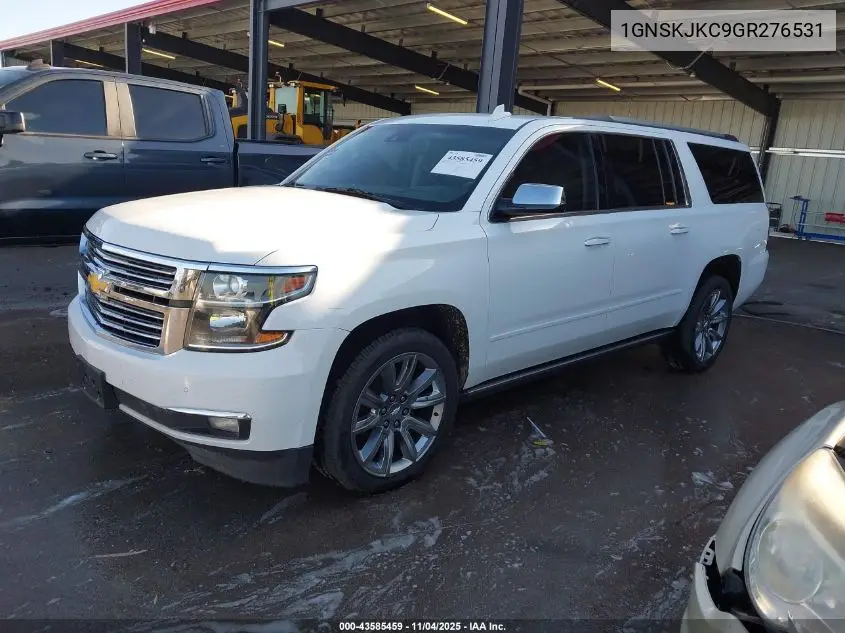 1GNSKJKC9GR276531 2016 Chevrolet Suburban Ltz