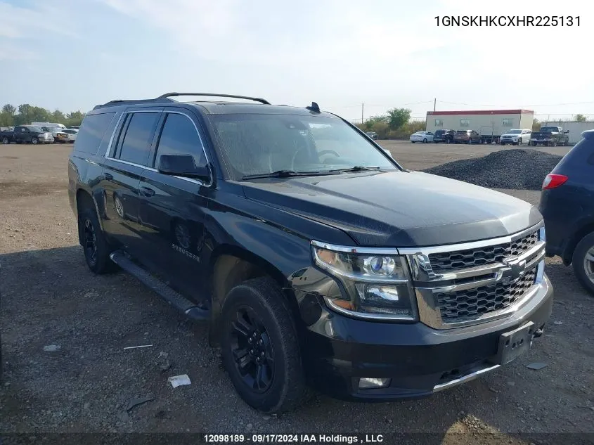 2017 Chevrolet Suburban VIN: 1GNSKHKCXHR225131 Lot: 12098189