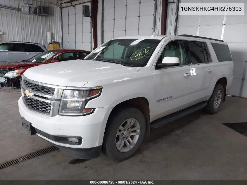 1GNSKHKC4HR276303 2017 Chevrolet Suburban Lt