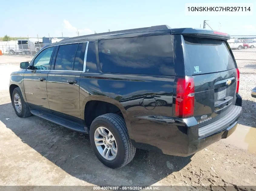 1GNSKHKC7HR297114 2017 Chevrolet Suburban Lt