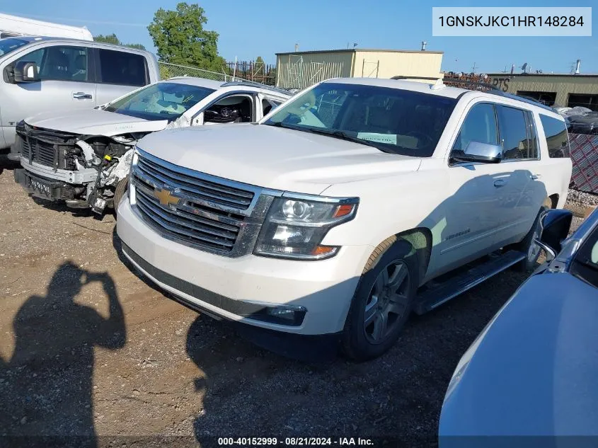 2017 Chevrolet Suburban K1500 Premier VIN: 1GNSKJKC1HR148284 Lot: 40152999