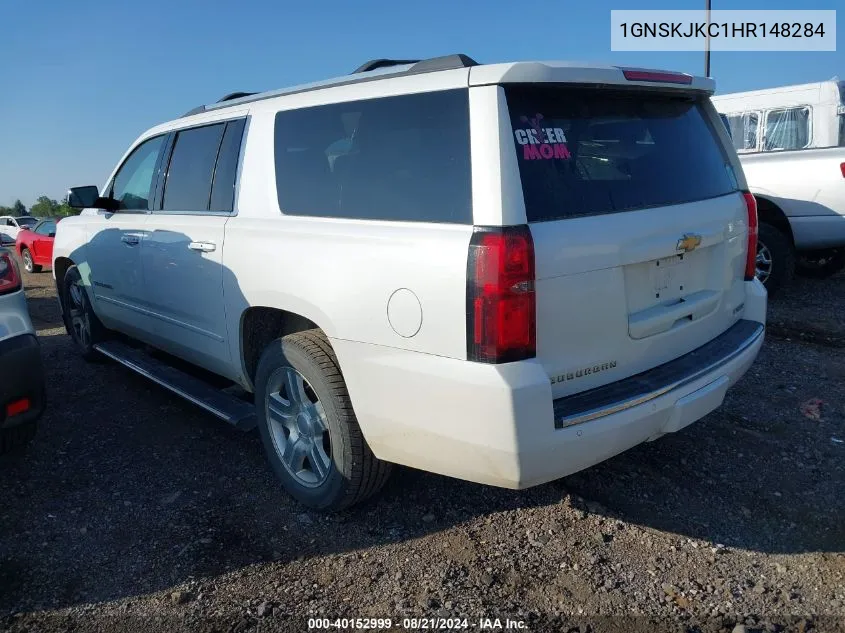 2017 Chevrolet Suburban K1500 Premier VIN: 1GNSKJKC1HR148284 Lot: 40152999