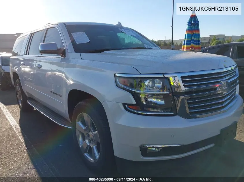 1GNSKJKC5HR213105 2017 Chevrolet Suburban Premier