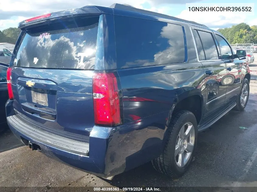 1GNSKHKC0HR396552 2017 Chevrolet Suburban Lt