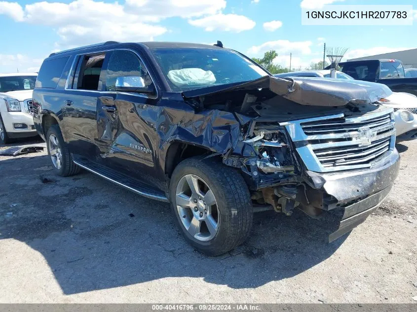 2017 Chevrolet Suburban Premier VIN: 1GNSCJKC1HR207783 Lot: 40416796