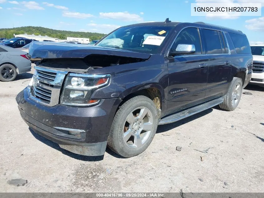 1GNSCJKC1HR207783 2017 Chevrolet Suburban Premier