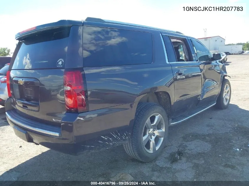 1GNSCJKC1HR207783 2017 Chevrolet Suburban Premier