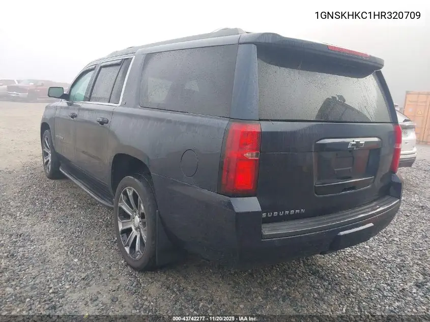 1GNSKHKC1HR320709 2017 Chevrolet Suburban Lt