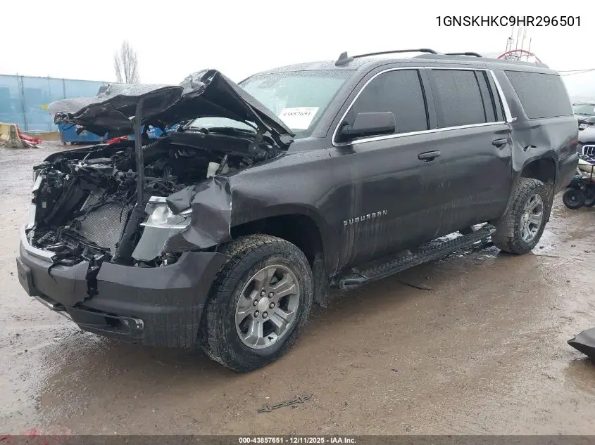 1GNSKHKC9HR296501 2017 Chevrolet Suburban Lt