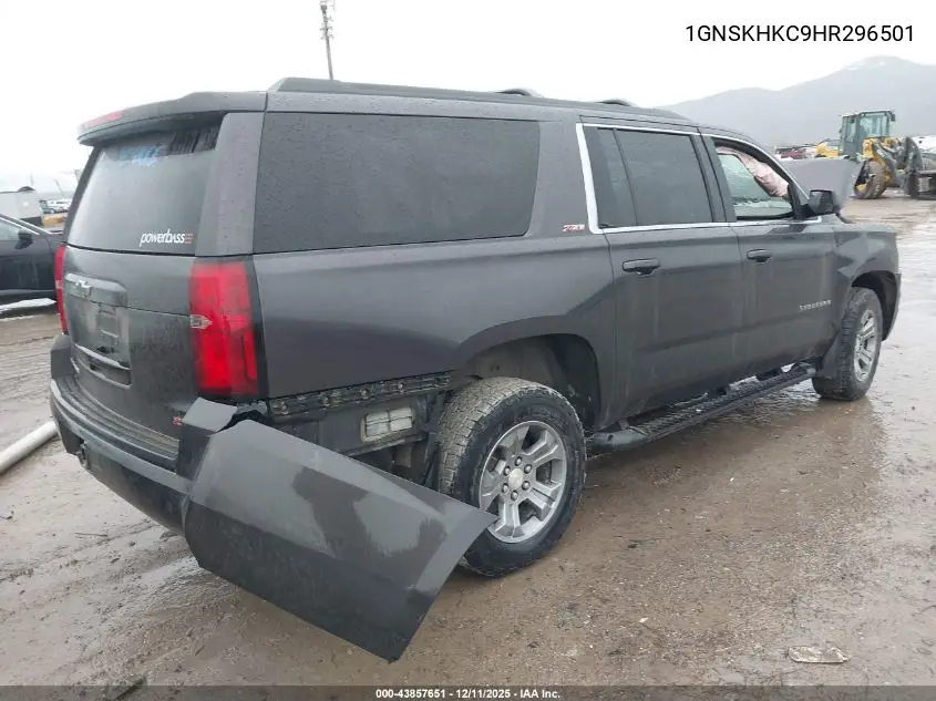 1GNSKHKC9HR296501 2017 Chevrolet Suburban Lt