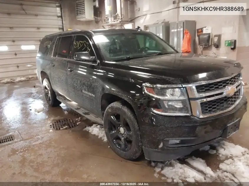 1GNSKHKC9HR388689 2017 Chevrolet Suburban Lt