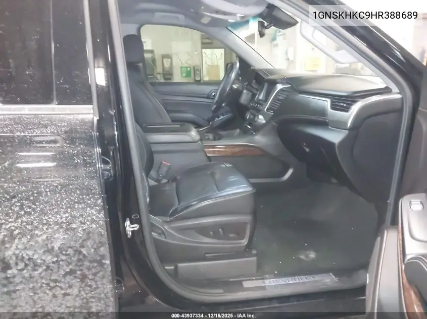 1GNSKHKC9HR388689 2017 Chevrolet Suburban Lt