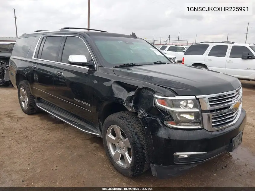 1GNSCJKCXHR225991 2017 Chevrolet Suburban Premier