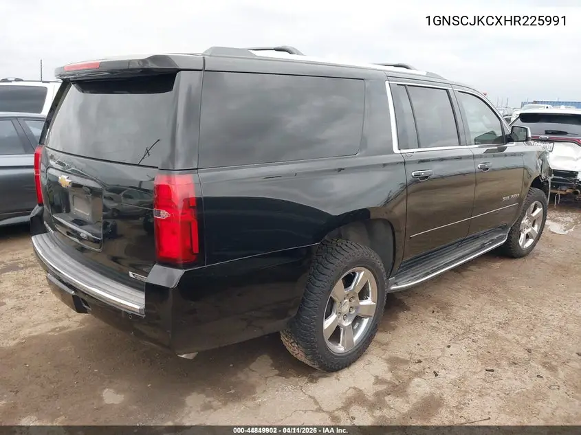 1GNSCJKCXHR225991 2017 Chevrolet Suburban Premier