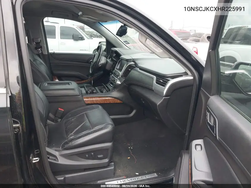 1GNSCJKCXHR225991 2017 Chevrolet Suburban Premier