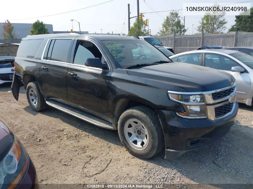 1GNSKGKC6JR240998 2018 Chevrolet Suburban