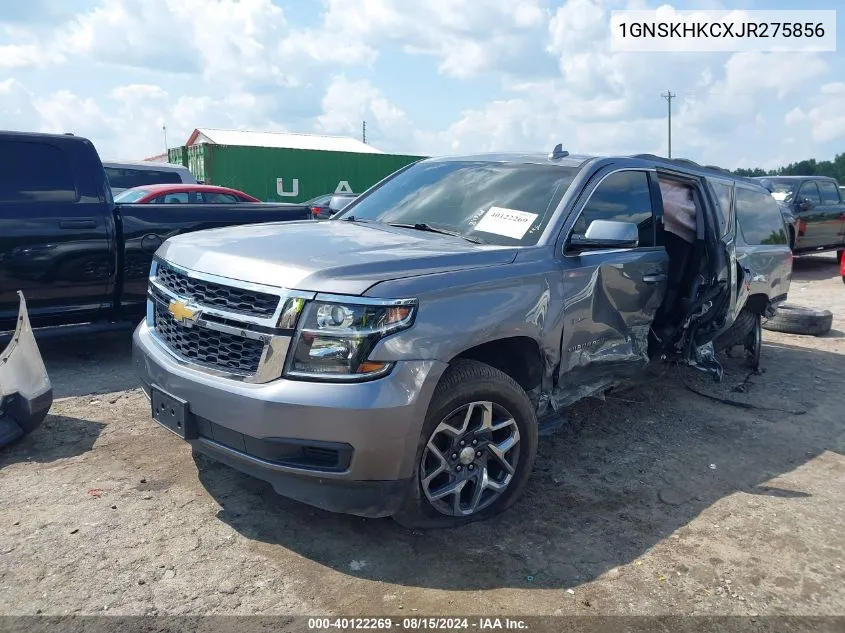 2018 Chevrolet Suburban Lt VIN: 1GNSKHKCXJR275856 Lot: 40122269