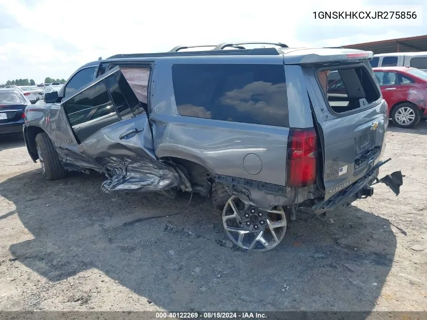 2018 Chevrolet Suburban Lt VIN: 1GNSKHKCXJR275856 Lot: 40122269