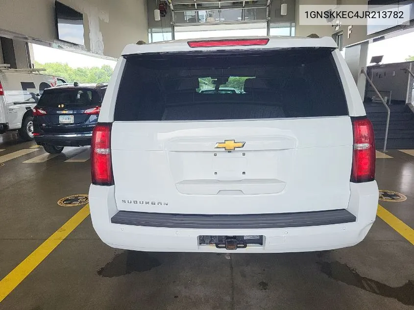 2018 Chevrolet Suburban Commercial Fleet VIN: 1GNSKKEC4JR213782 Lot: 40137597