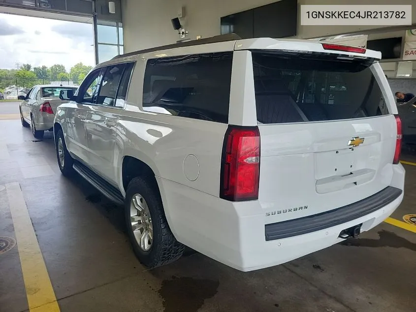 2018 Chevrolet Suburban Commercial Fleet VIN: 1GNSKKEC4JR213782 Lot: 40137597