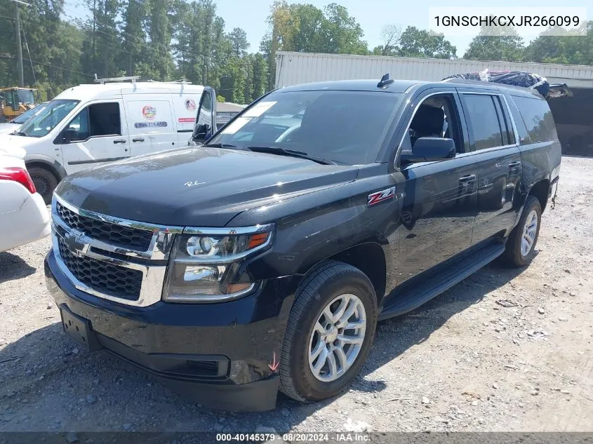 2018 Chevrolet Suburban C1500 Lt VIN: 1GNSCHKCXJR266099 Lot: 40145379