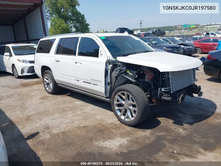 2018 Chevrolet Suburban Premier VIN: 1GNSKJKC0JR197580 Lot: 40190270