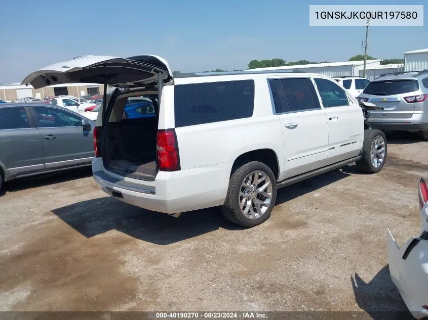 2018 Chevrolet Suburban Premier VIN: 1GNSKJKC0JR197580 Lot: 40190270