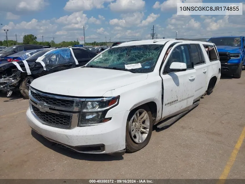 1GNSCGKC8JR174855 2018 Chevrolet Suburban Ls