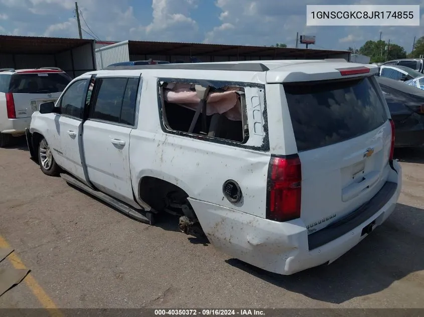 1GNSCGKC8JR174855 2018 Chevrolet Suburban Ls