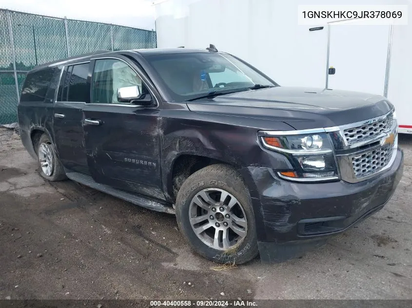 1GNSKHKC9JR378069 2018 Chevrolet Suburban Lt