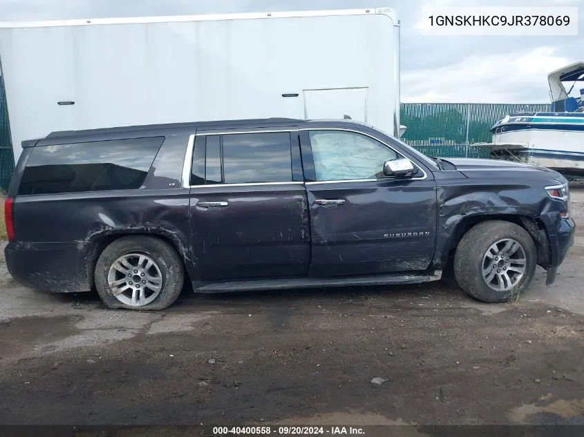 1GNSKHKC9JR378069 2018 Chevrolet Suburban Lt