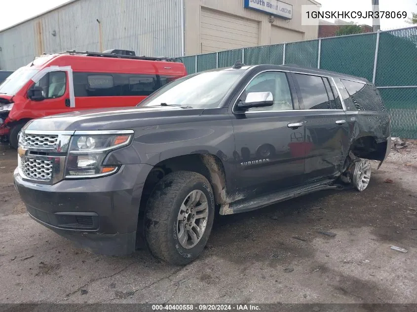 1GNSKHKC9JR378069 2018 Chevrolet Suburban Lt