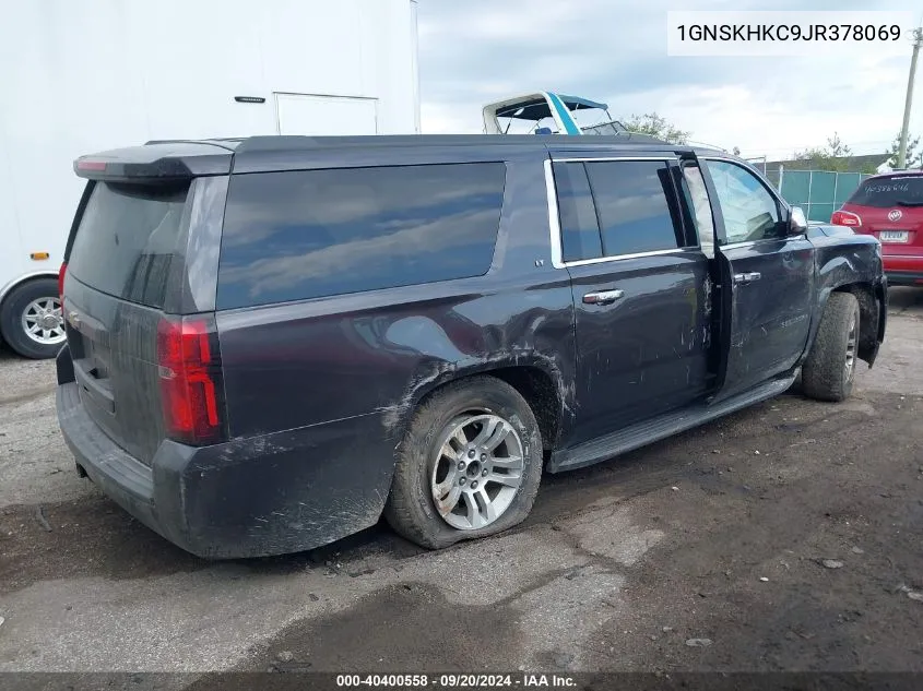 1GNSKHKC9JR378069 2018 Chevrolet Suburban Lt