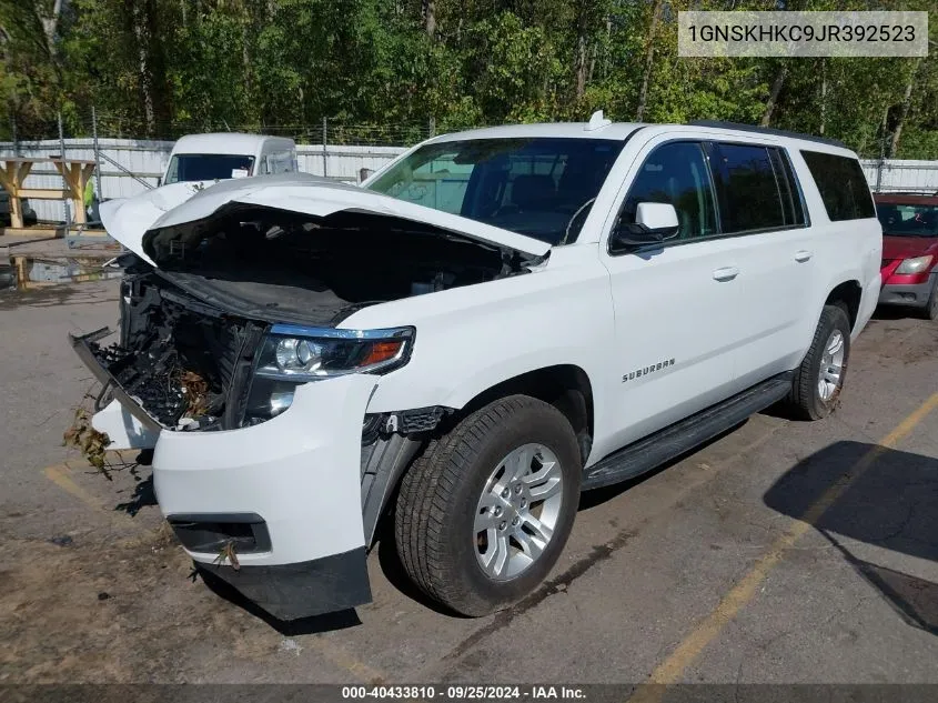 2018 Chevrolet Suburban Lt VIN: 1GNSKHKC9JR392523 Lot: 40433810