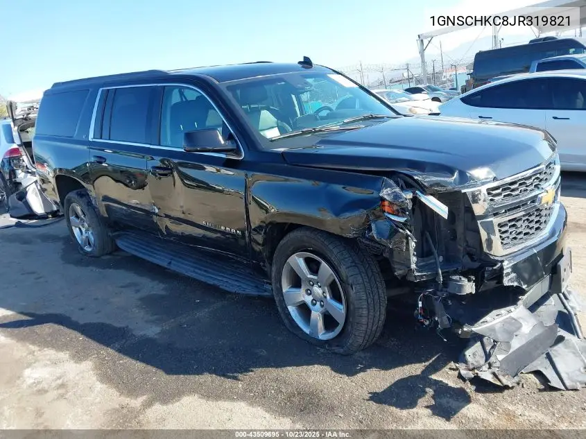 1GNSCHKC8JR319821 2018 Chevrolet Suburban Lt