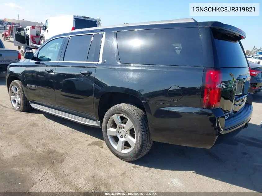 1GNSCHKC8JR319821 2018 Chevrolet Suburban Lt