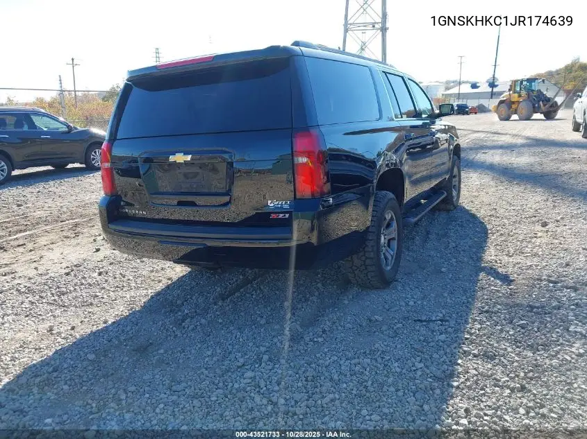 1GNSKHKC1JR174639 2018 Chevrolet Suburban Lt