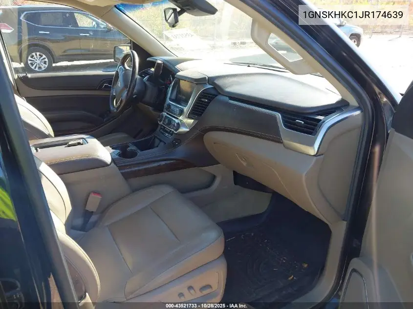 1GNSKHKC1JR174639 2018 Chevrolet Suburban Lt