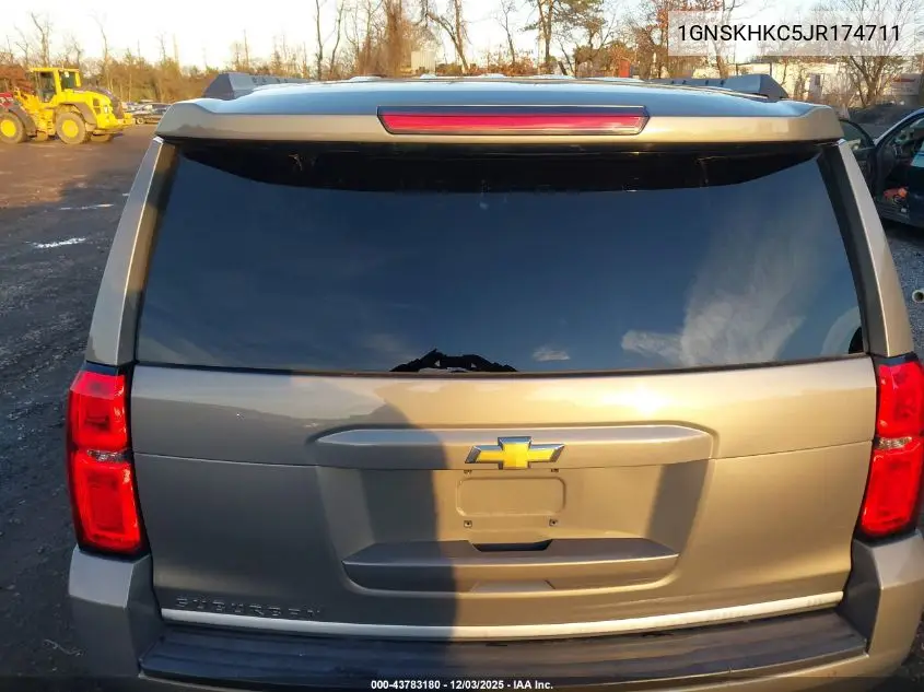 1GNSKHKC5JR174711 2018 Chevrolet Suburban Lt
