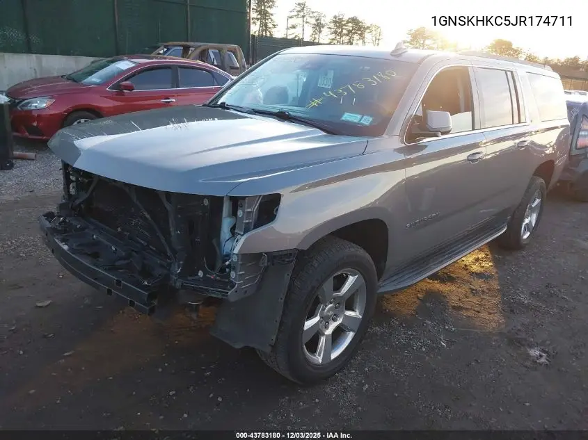 1GNSKHKC5JR174711 2018 Chevrolet Suburban Lt