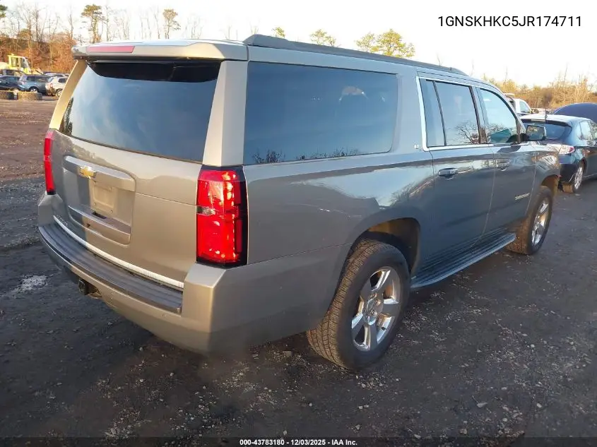 1GNSKHKC5JR174711 2018 Chevrolet Suburban Lt