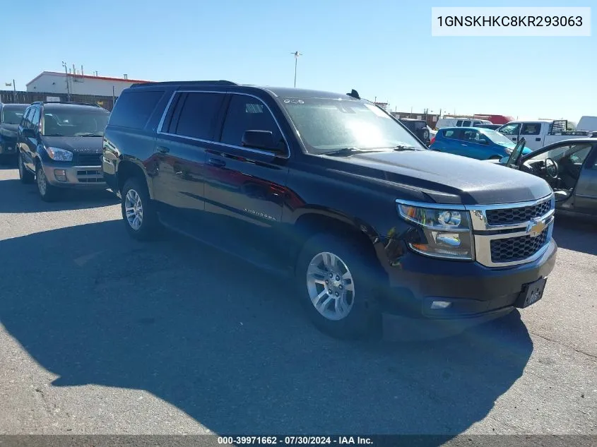 1GNSKHKC8KR293063 2019 Chevrolet Suburban K1500 Lt